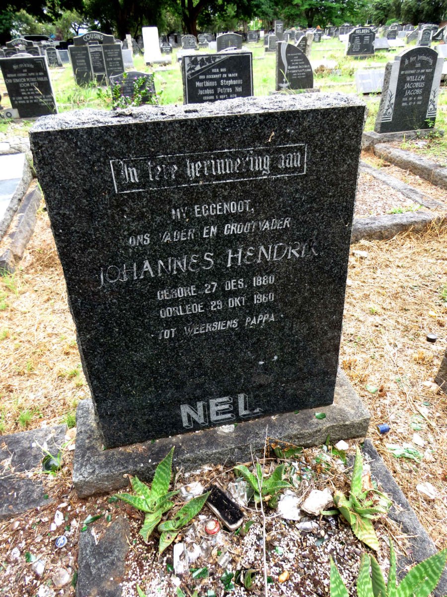 NEL Johannes Hendrik 1880-1960 & Isabella Catharina 1900-1988_1
