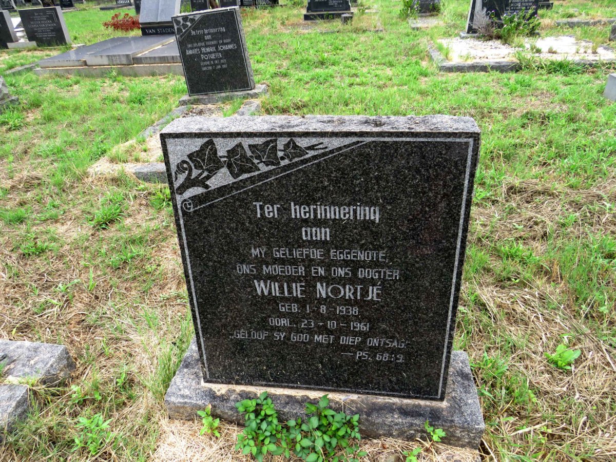 NORTJE Willie 1938-1961
