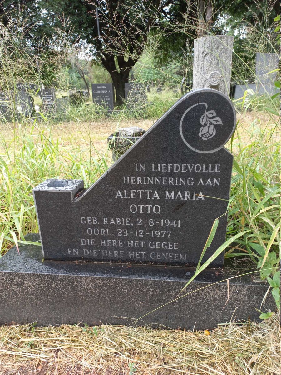 OTTO Aletta Maria 1941-1977