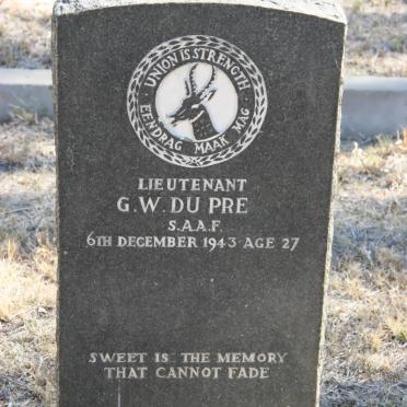 PRE G.W., du -1943