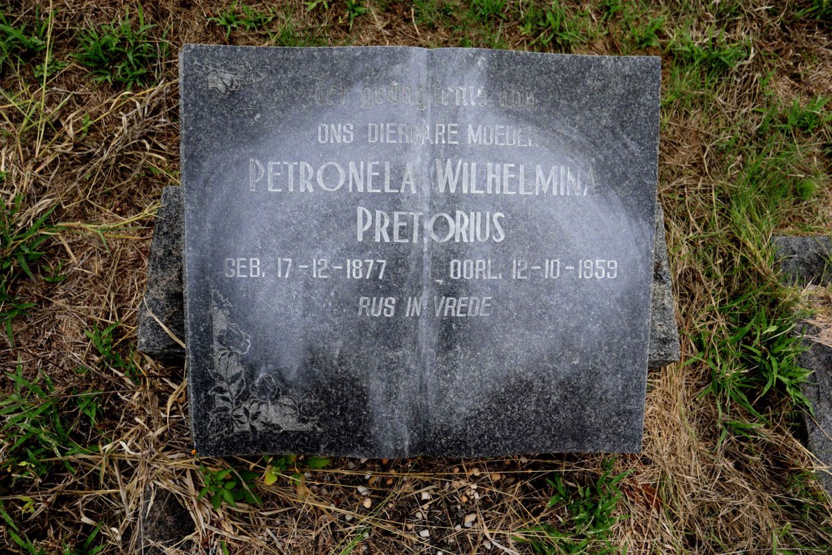 PRETORIUS Petronela Wilhelmina 1877-1959