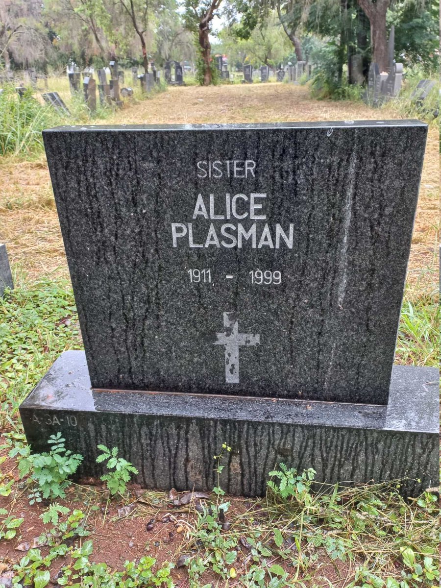 PLASMAN Alice 1911-1999