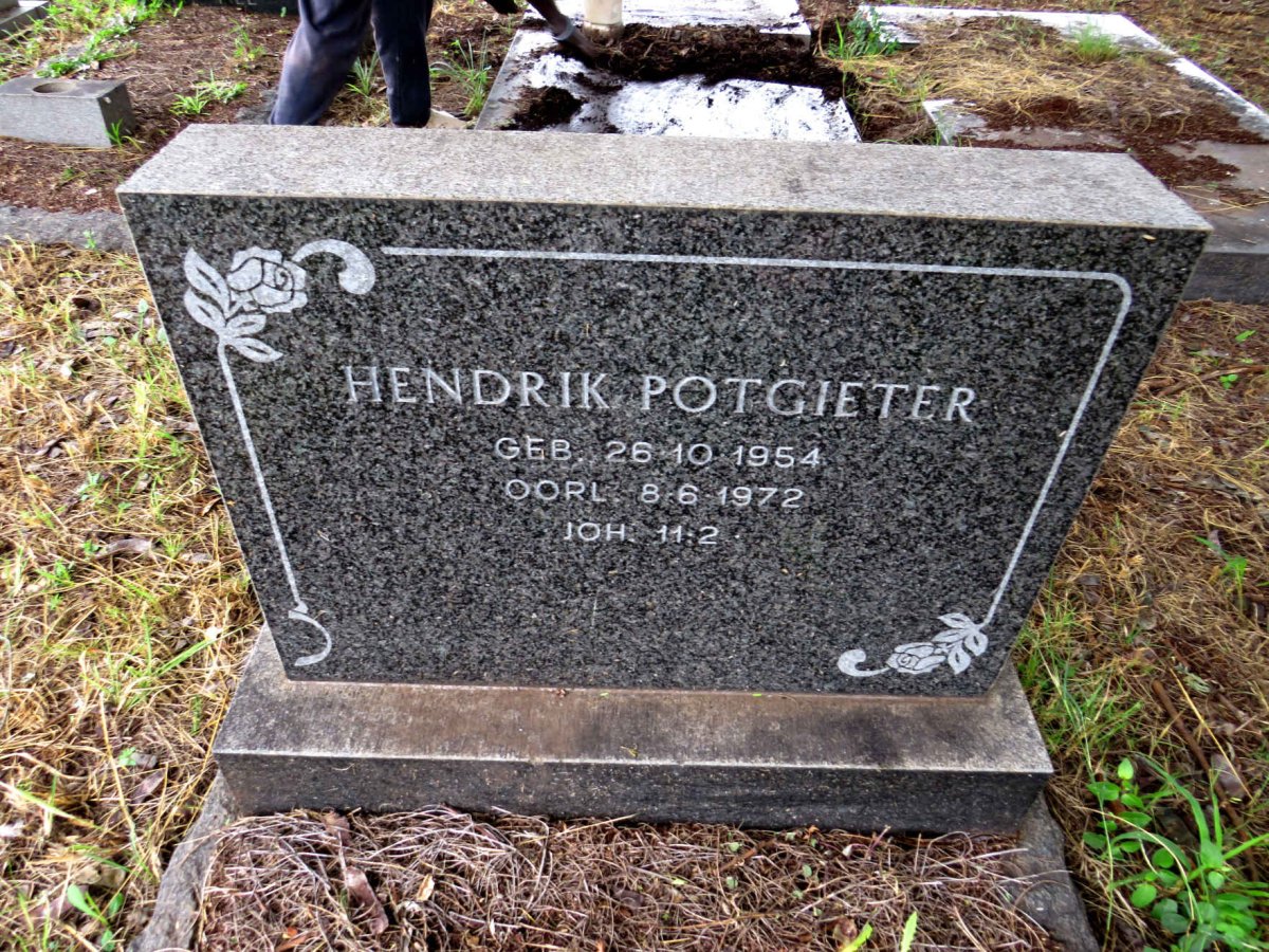 POTGIETER Hendrik 1954-1972