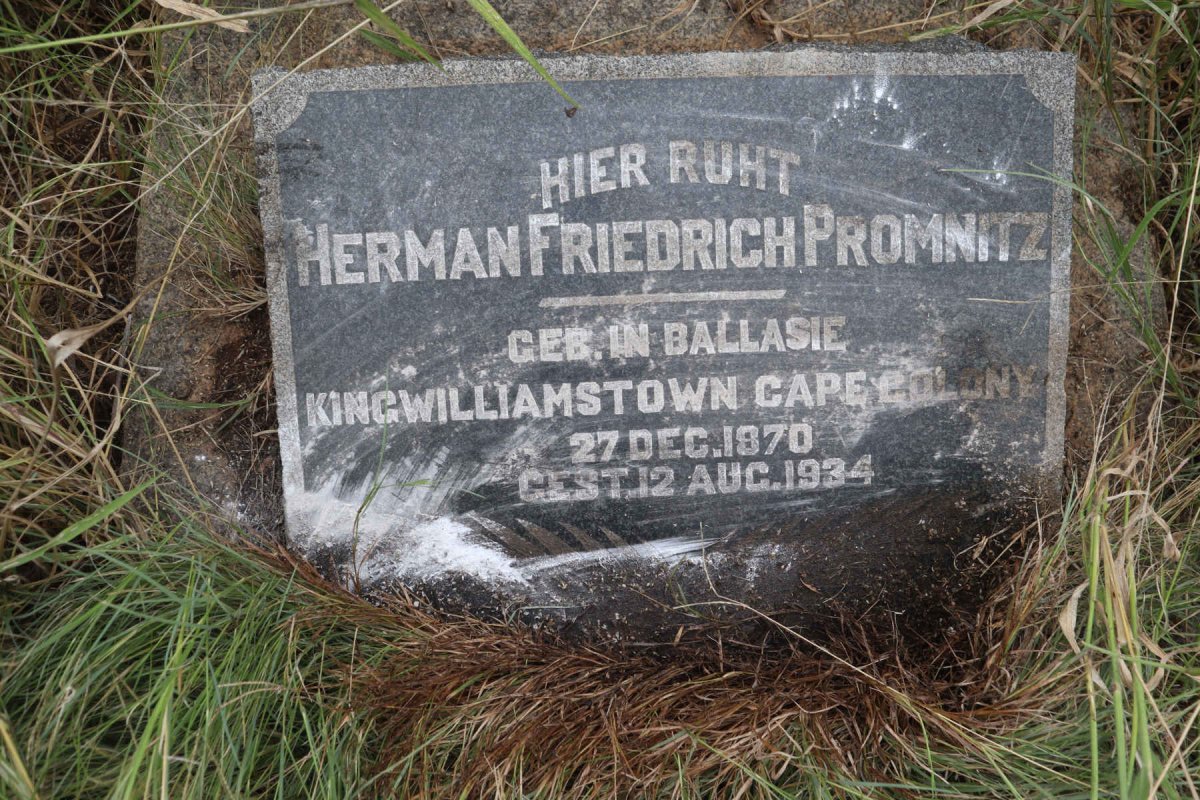 PROMNITZ Herman Friedrich 1870-1934