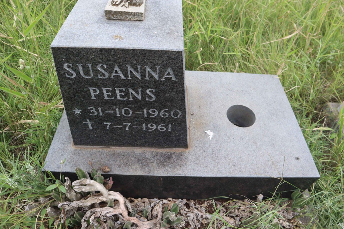 PEENS Susanna 1960-1961