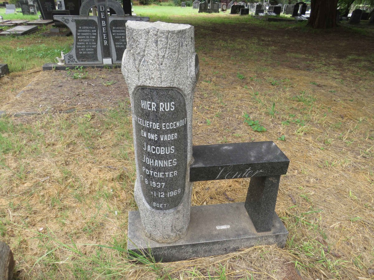 POTGIETER Jacobus Johannes 1937-1969
