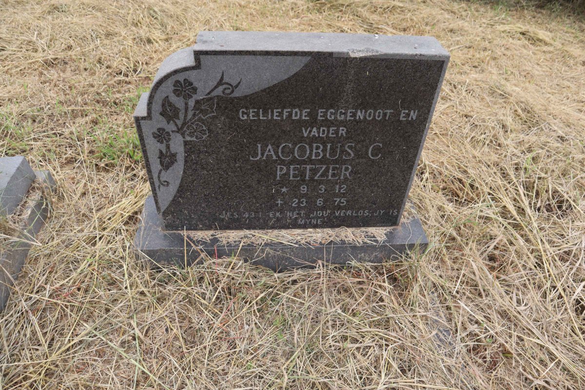PETZER Jacobus C. 1912-1975