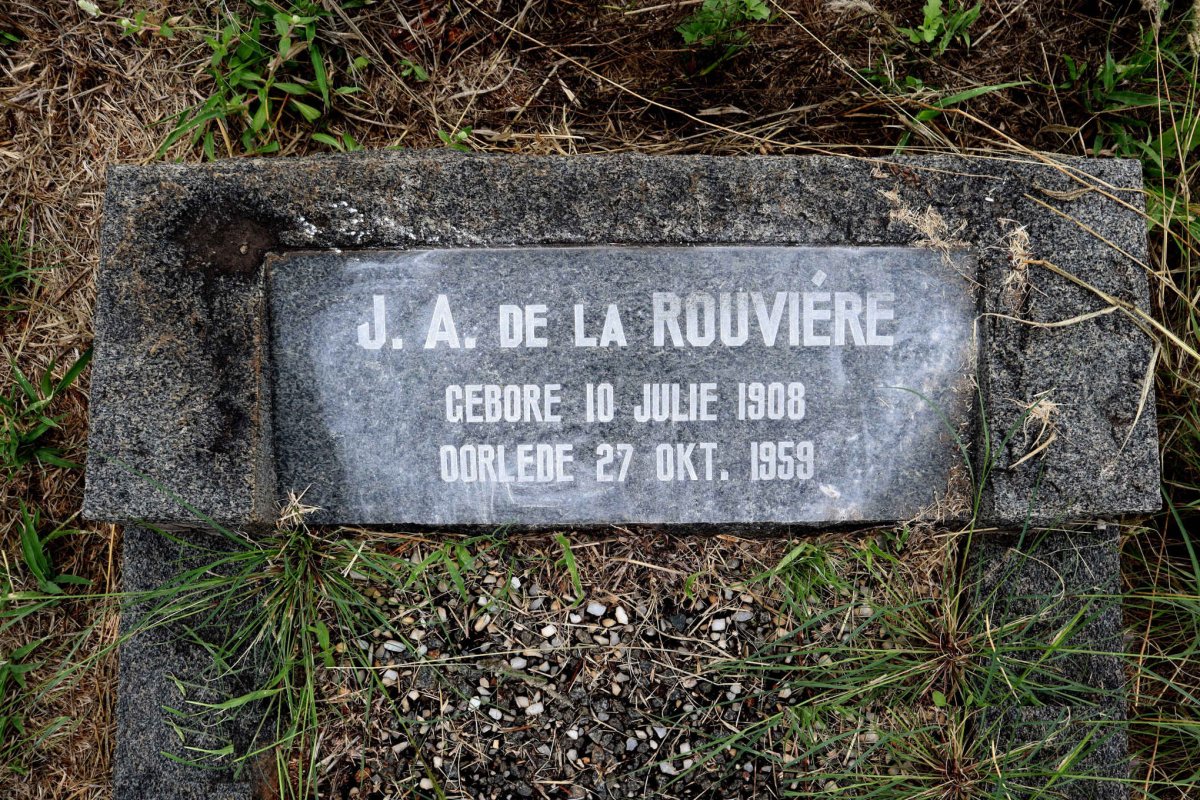 ROUVIERE J.A., de la 1908-1959