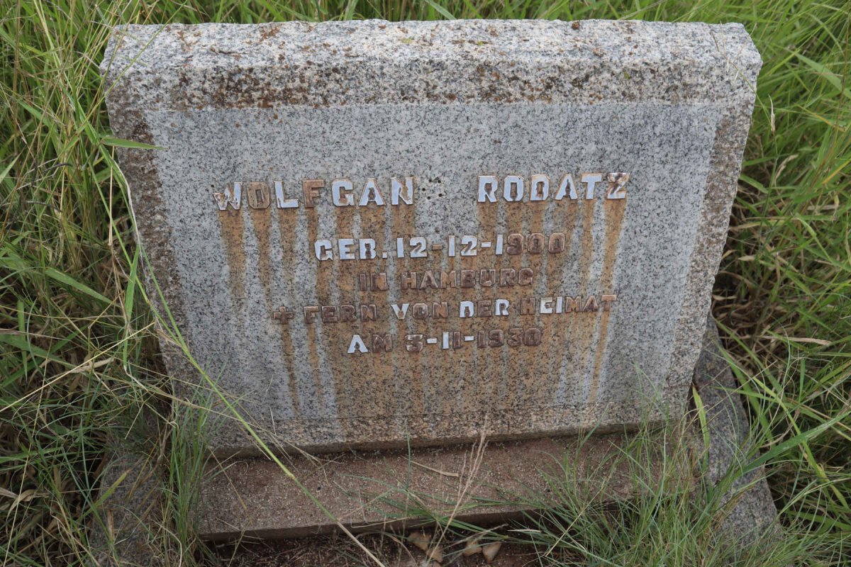 RODATZ Wolfgang 1900-1930