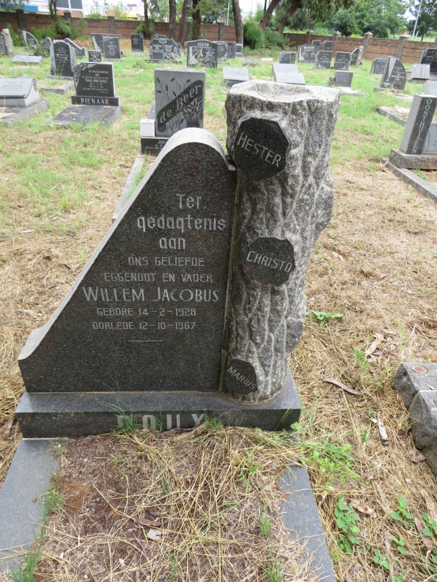 ROUX Willem Jacobus 1928-1967
