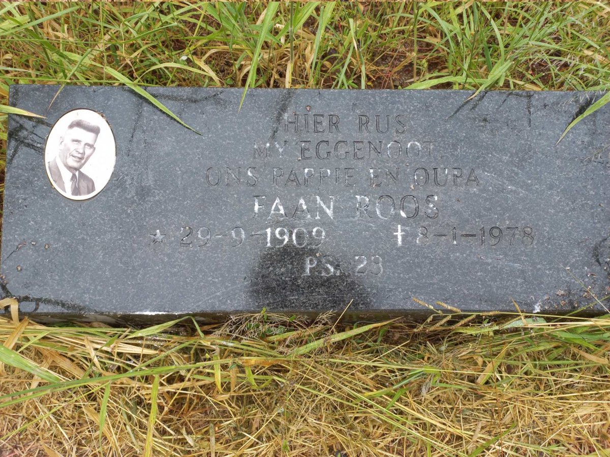 ROOS Faan 1909-1978