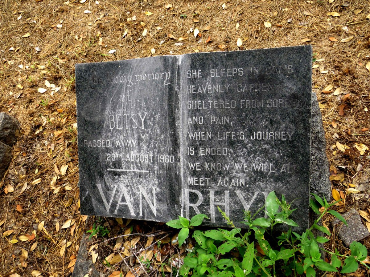 RHYN Betsy, van -1960