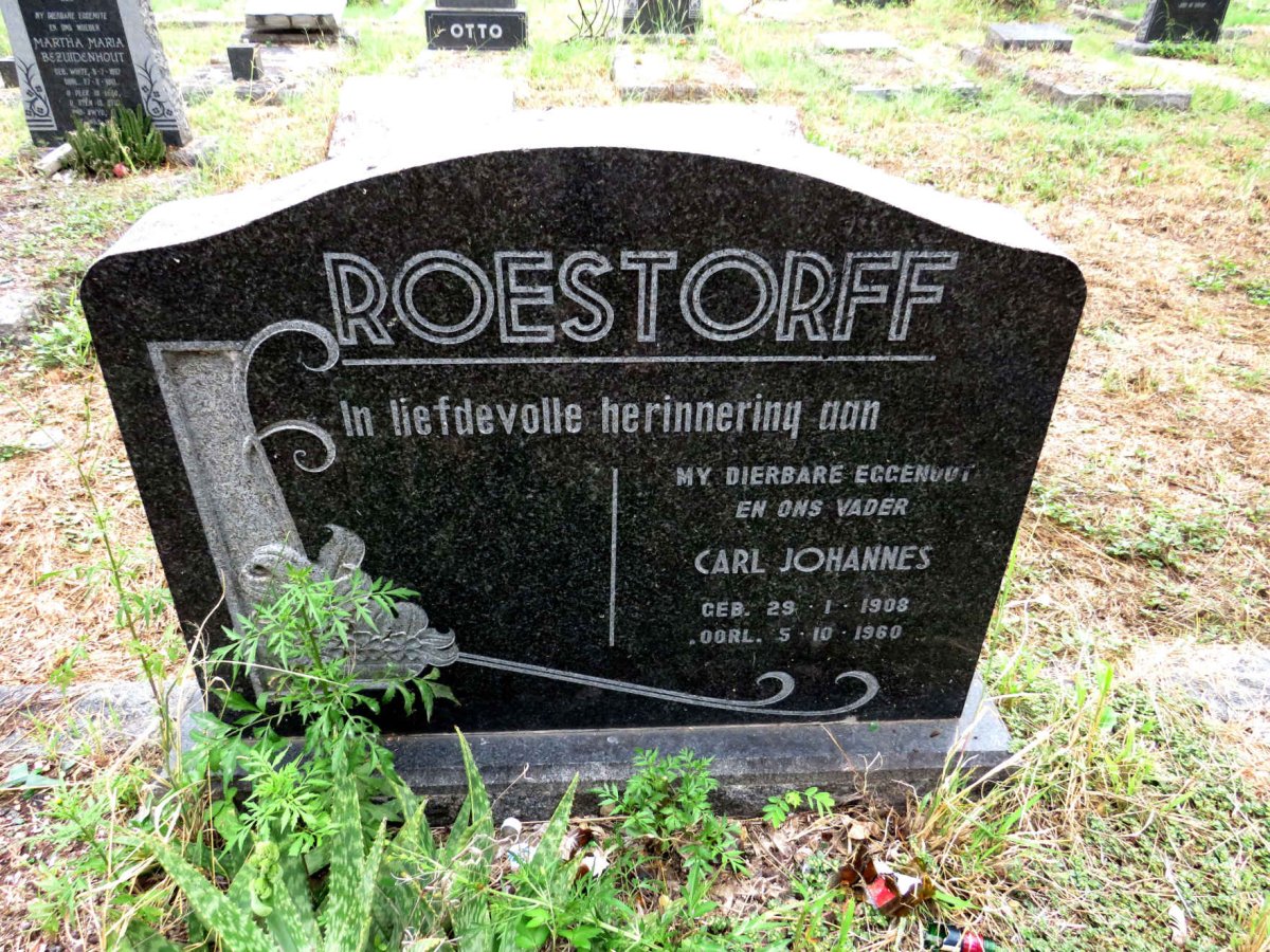 ROESTORFF Carl Johannes 1908-1960