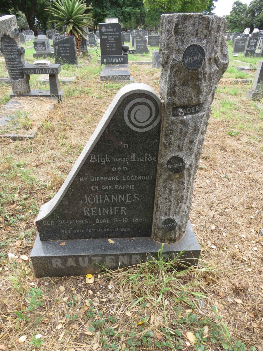 RAUTENBACH Johannes Reinier 1915-1960