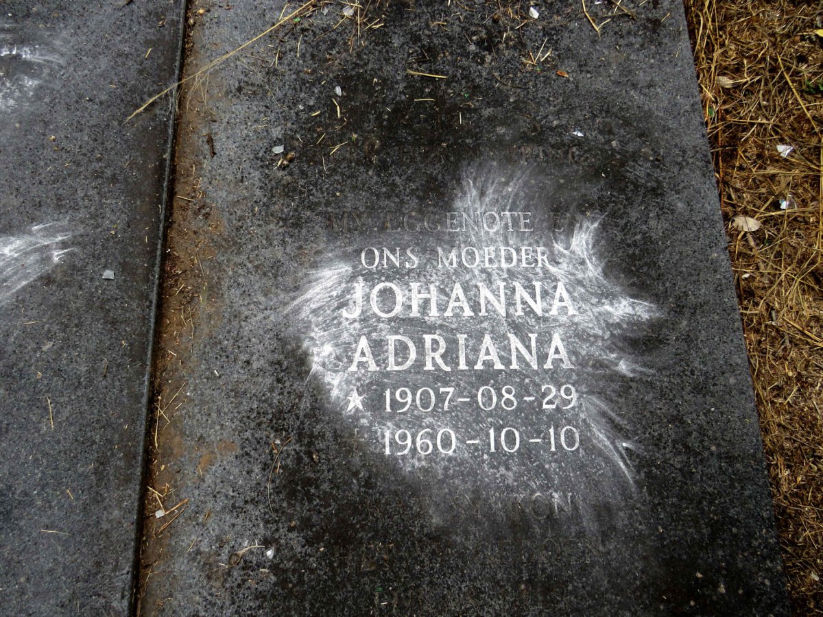 SCHALKWYK Johannes Jacobus, van 1913-1986 & Johanna Adriana 1907-1960_3