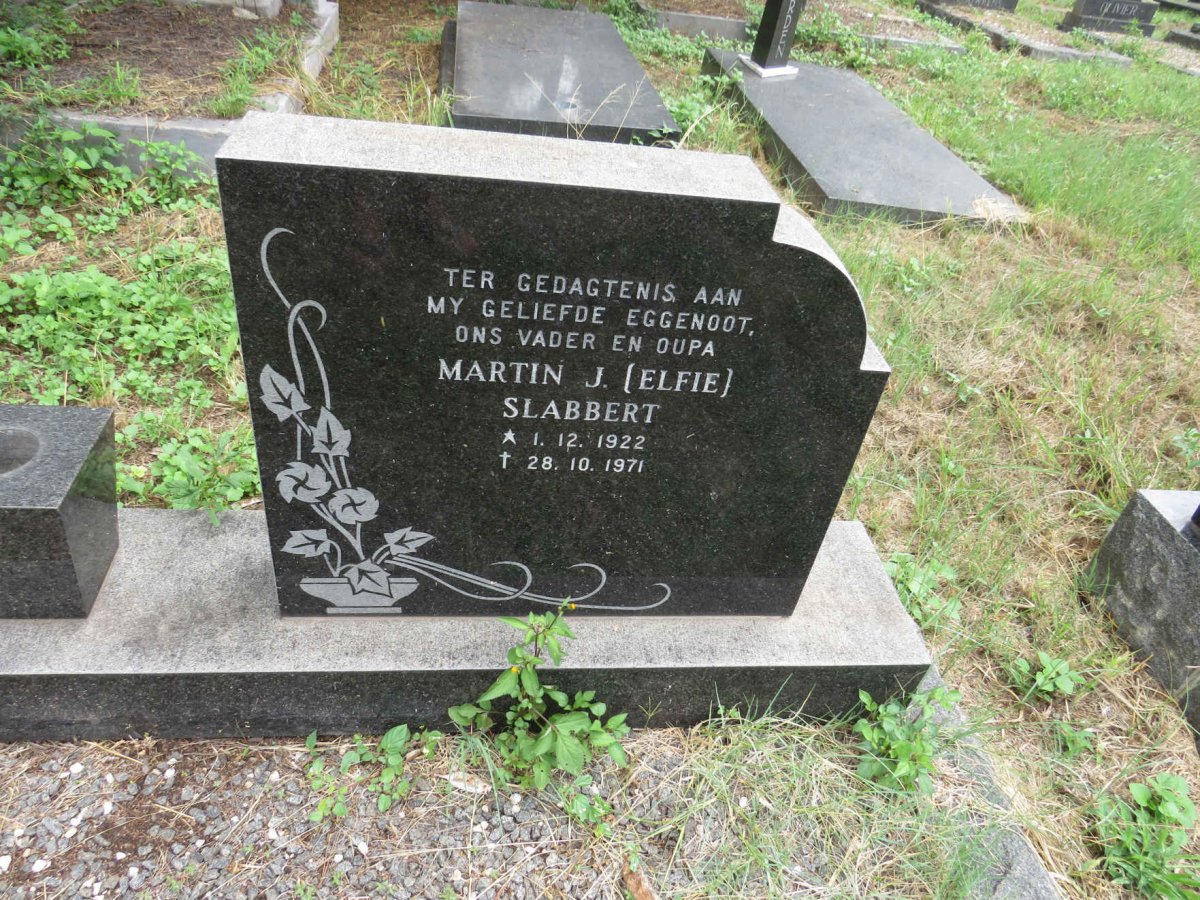 SLABBERT Martin J. 1922-1971 & Hansie A. 1920-1986_1