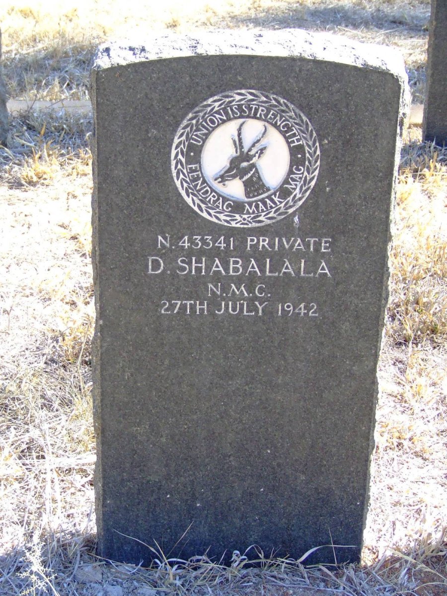 SHABALALA D. -1942