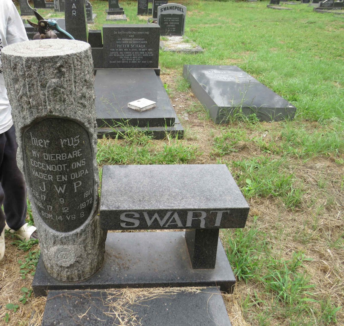 SWART J.W.P. 1911-1972