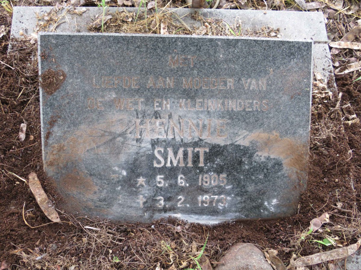 SMIT Hennie 1905-1973