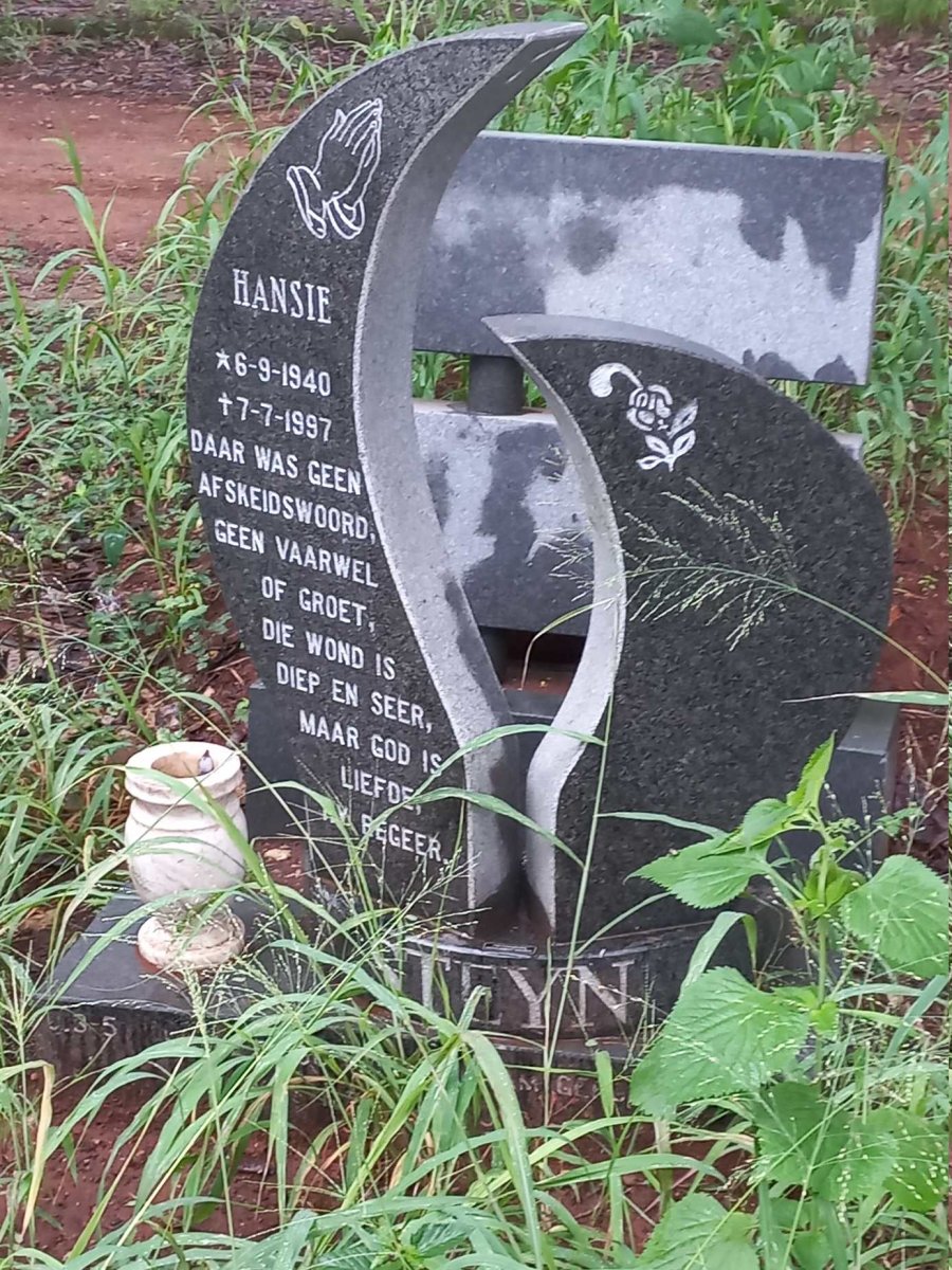 STEYN Hansie 1940-1997
