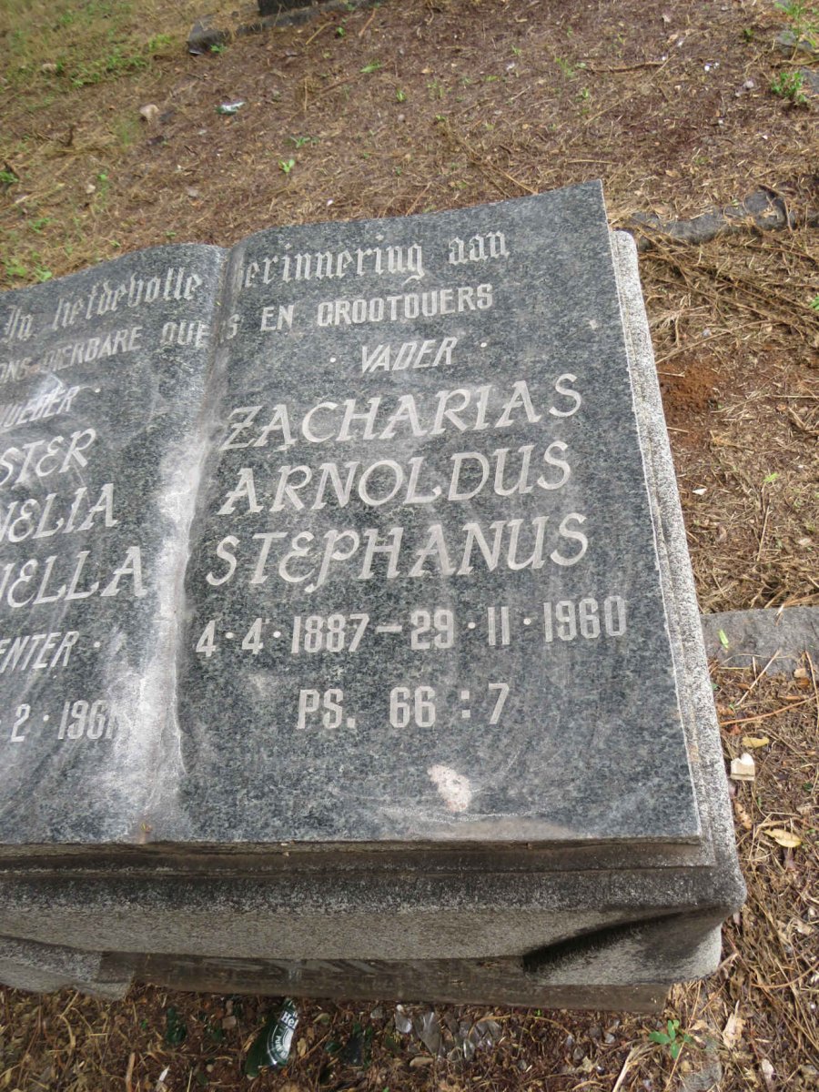 SMITH Zacharias Arnoldus Stephanus 1887-1960 & Hester Cornelia Petronella VENTER 1889-1961_2
