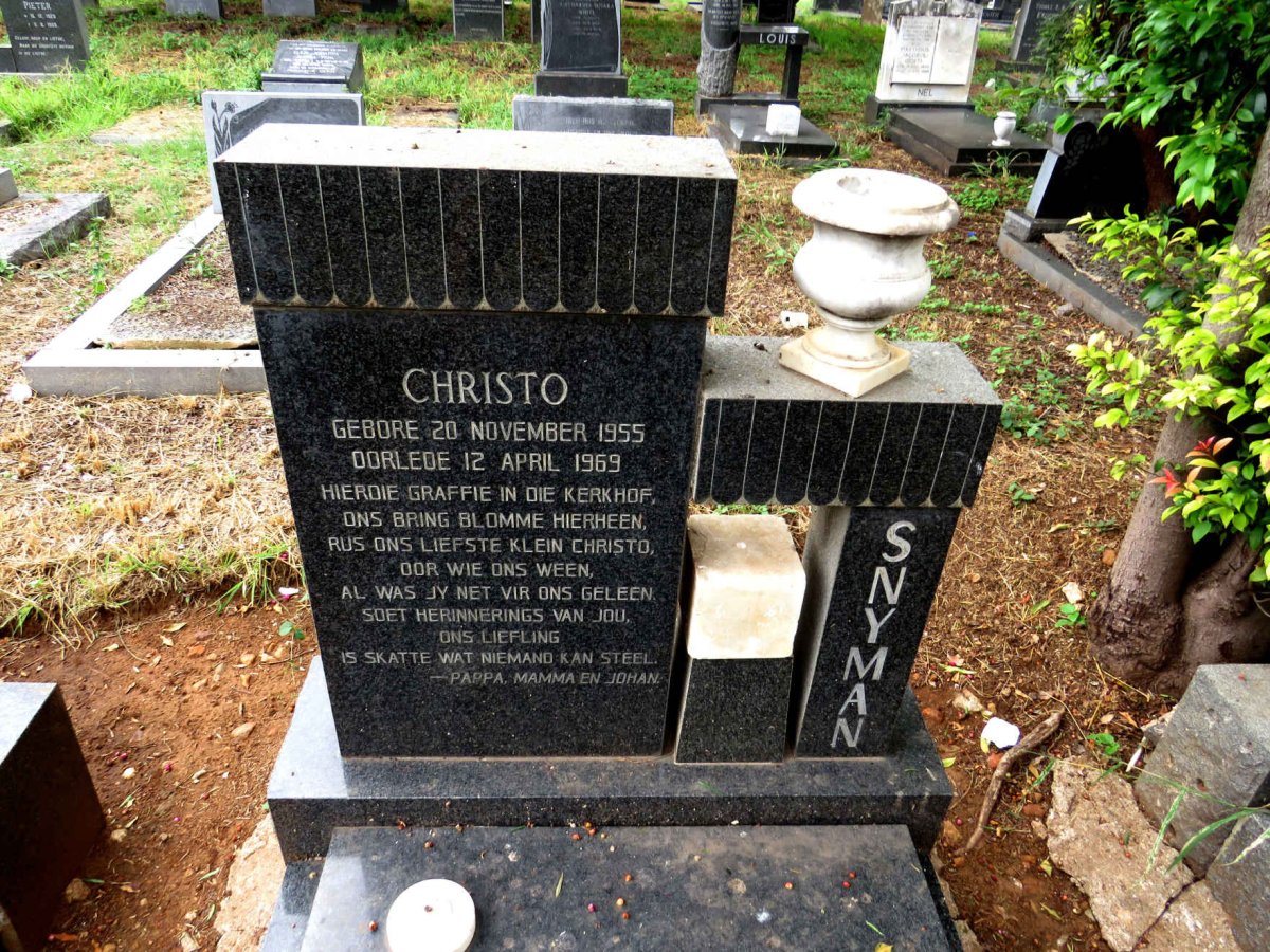 SNYMAN Christo 1955-1969