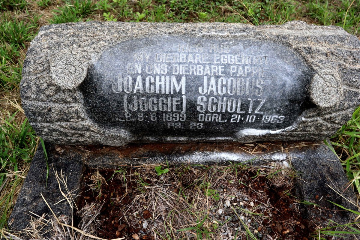 SCHOLTZ Joachim Jacobus 1899-1963