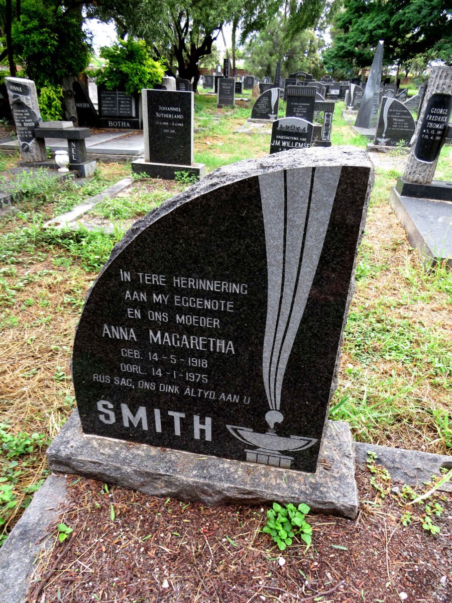 SMITH Pieter Eduard 1945-1969 & Anna Magaretha 1918-1975_2
