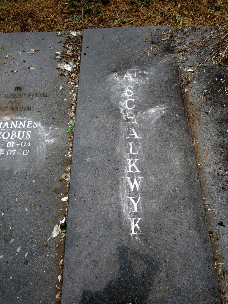 SCHALKWYK Johannes Jacobus, van 1913-1986 & Johanna Adriana 1907-1960_1