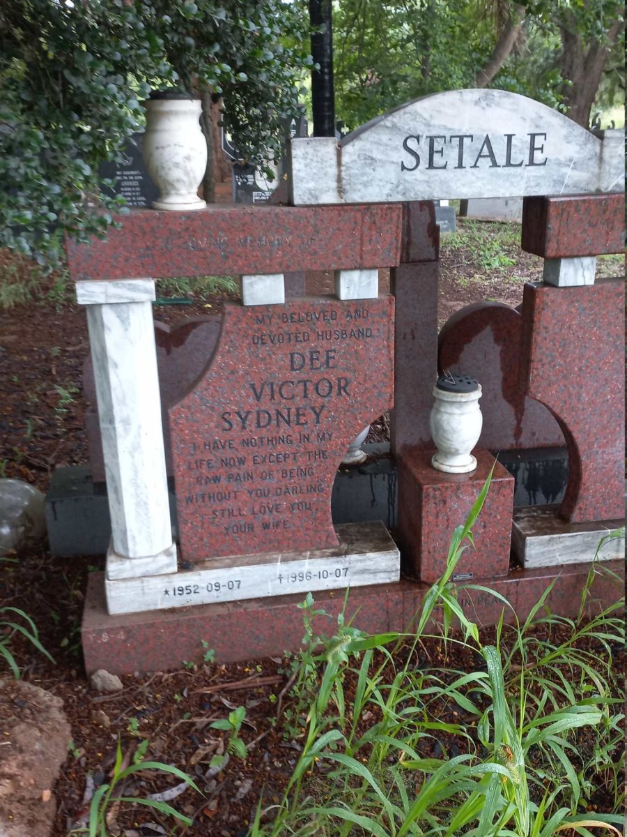 SETALE Dee Victor Sydney 1952-1996