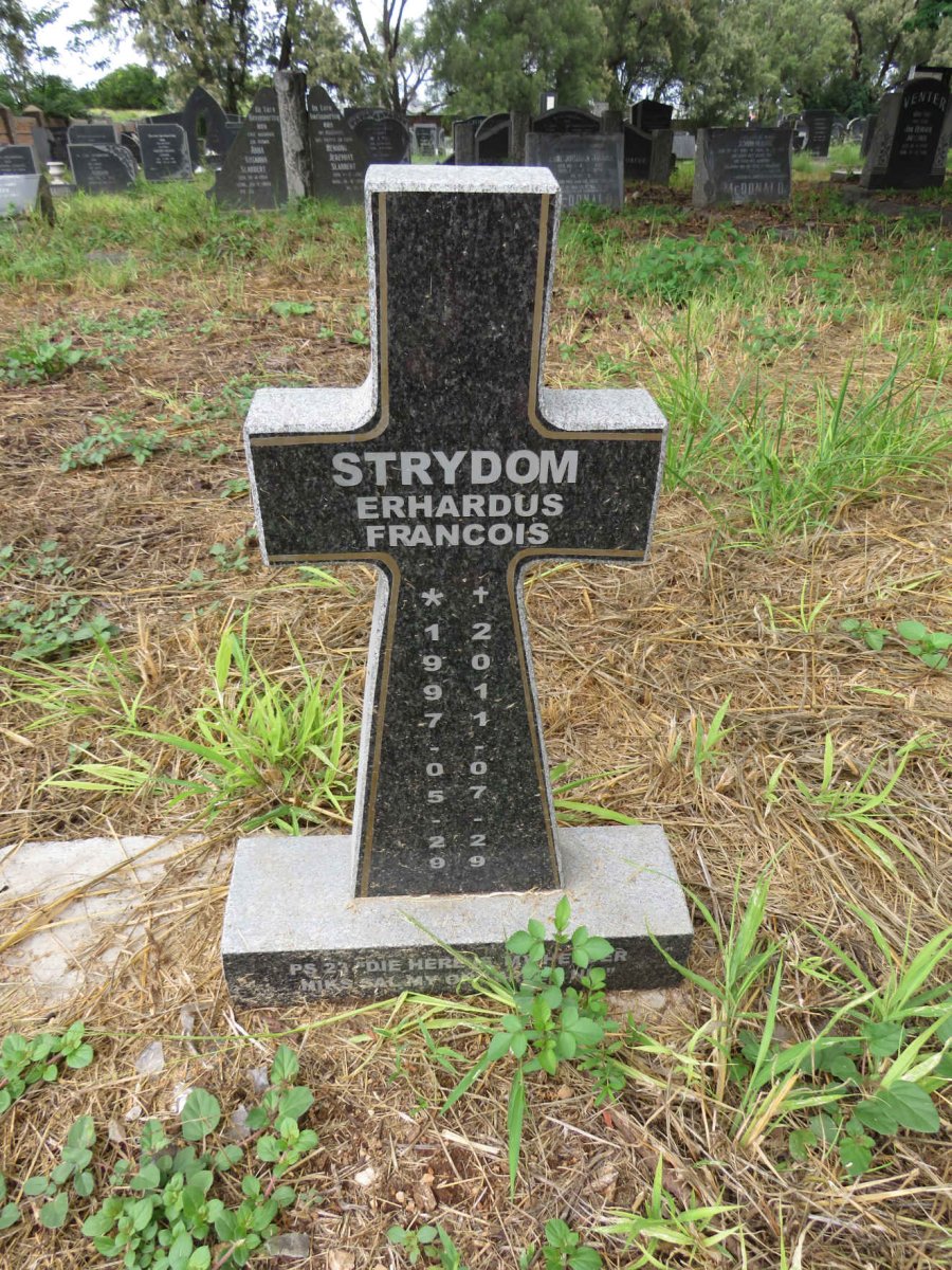 STRYDOM Erhardus Francois 1997-2011