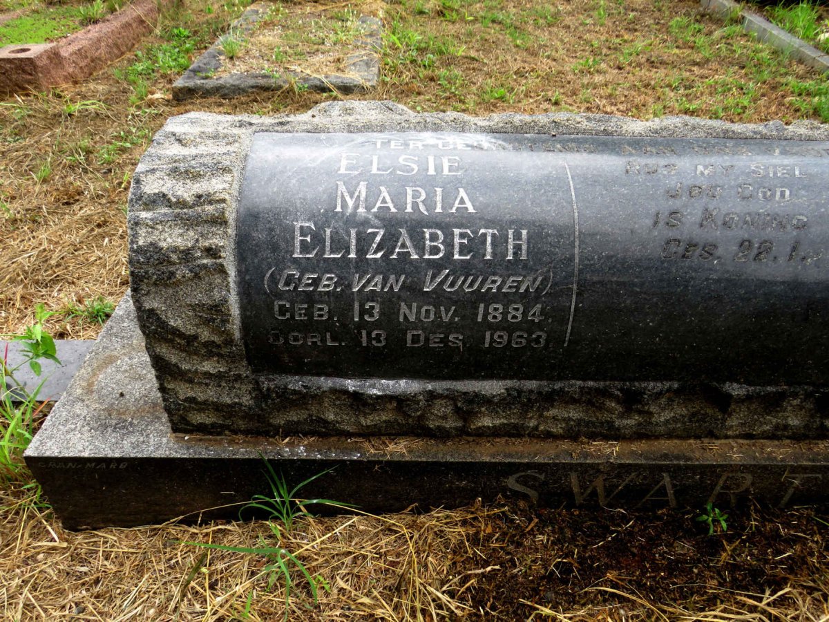 SWART Phillipus Lodewickus 1876-1962 & Elsie Maria Elizabeth VAN VUUREN 1884-1963_3
