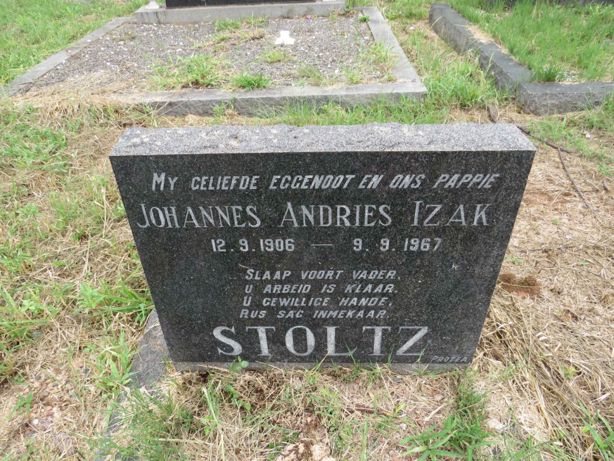 STOLTZ Johannes Andries Izak 1906-1967