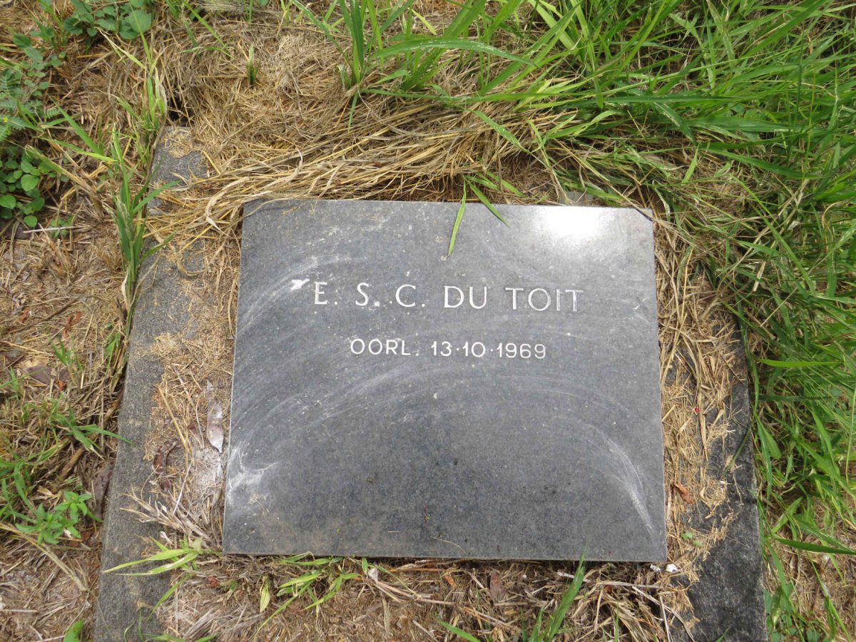 TOIT E.S.C., du -1969