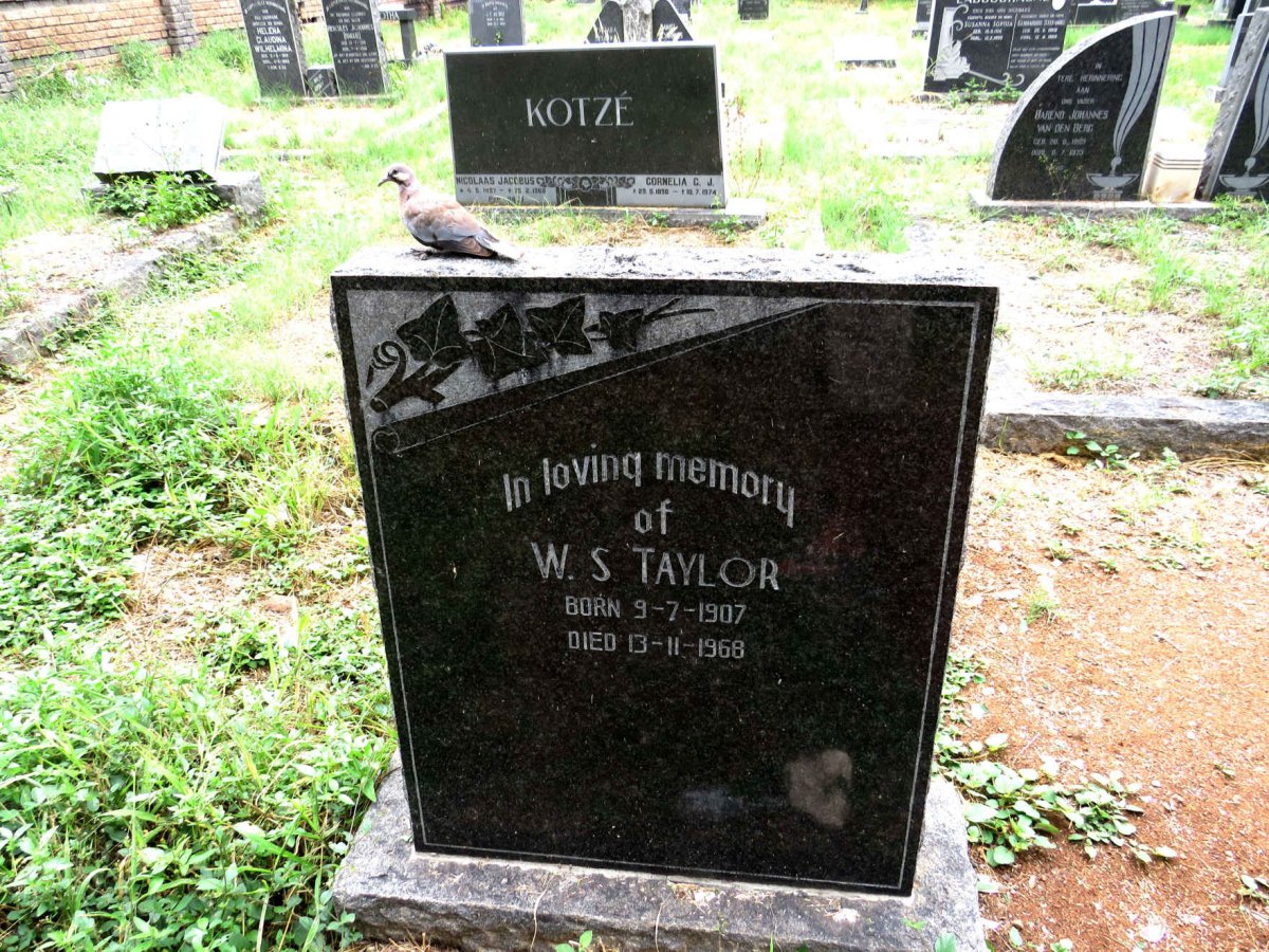 TAYLOR W.S. 1907-1968