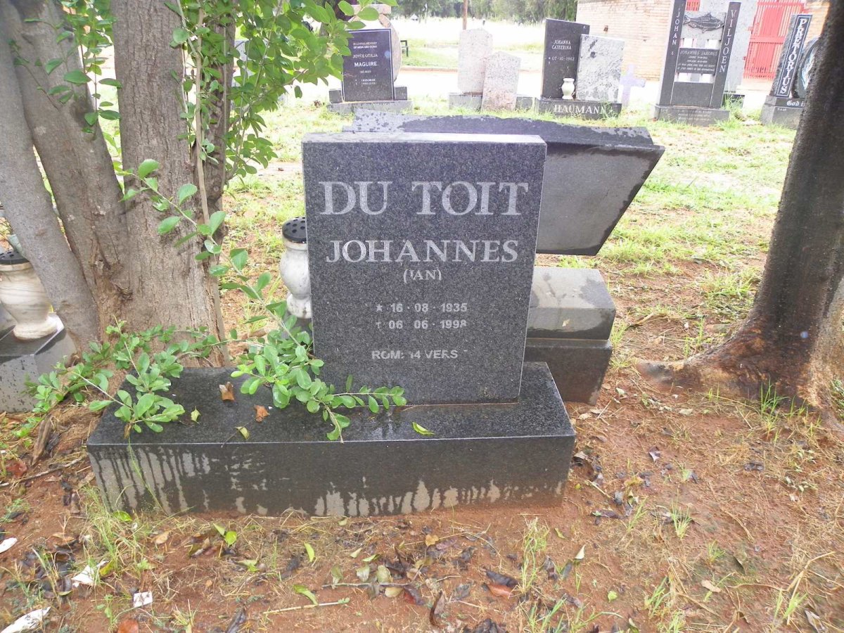 TOIT Johannes, du 1935-1998