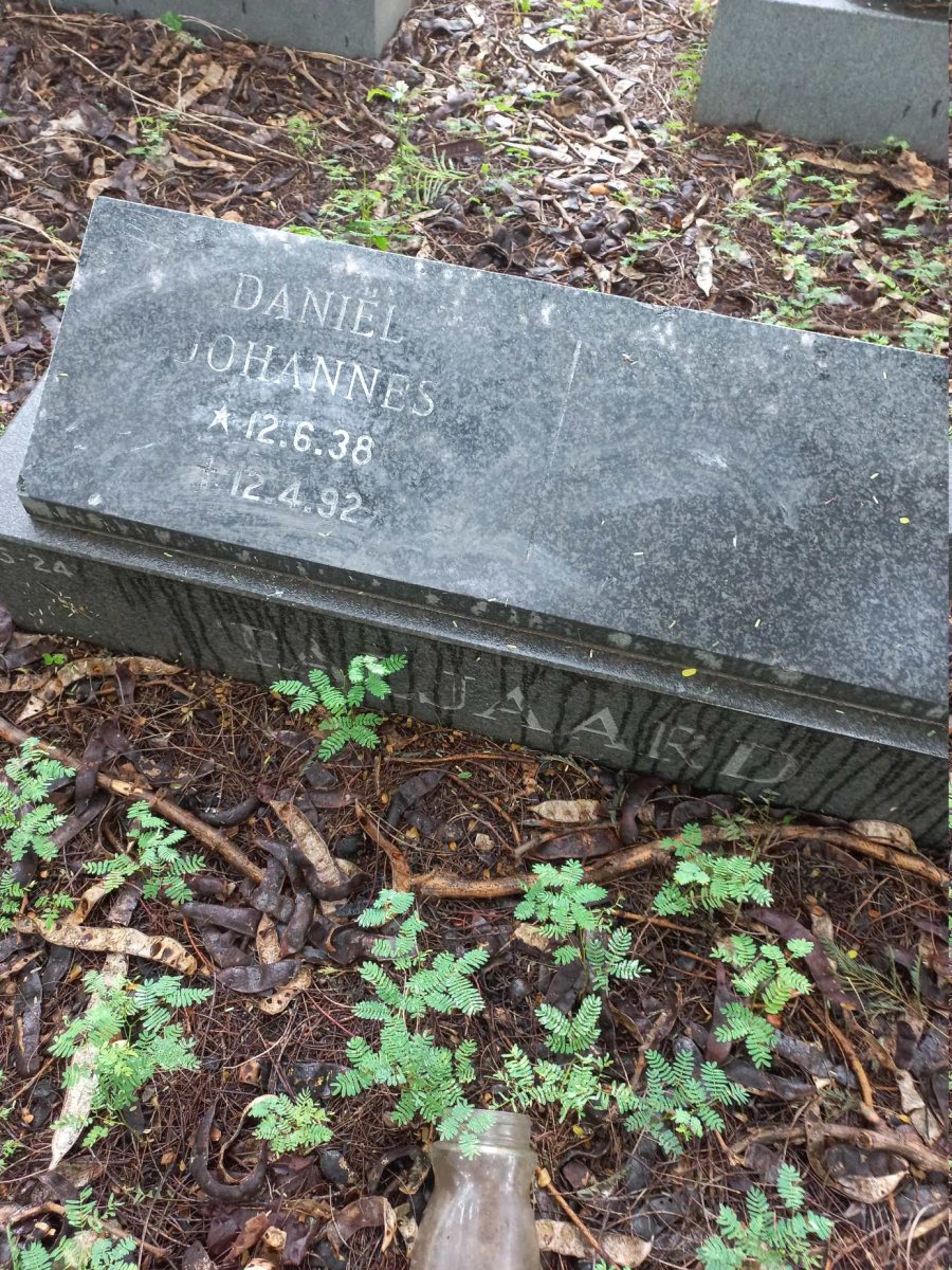 TALJAARD Daniel Johannes 1938-1992