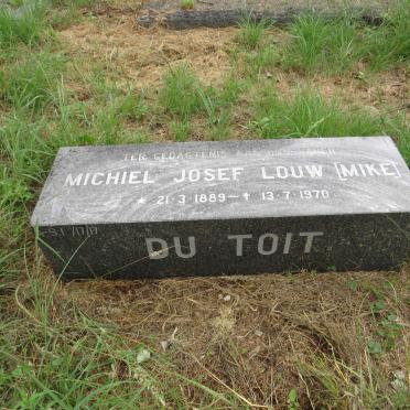 TOIT Michiel Josef Louw, du 1889-1970 