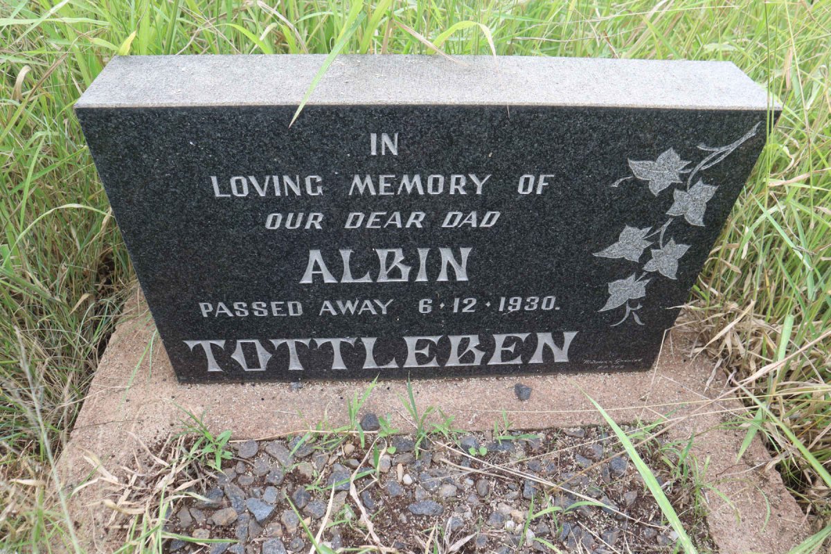 TOTTLEBEN Albin -1930
