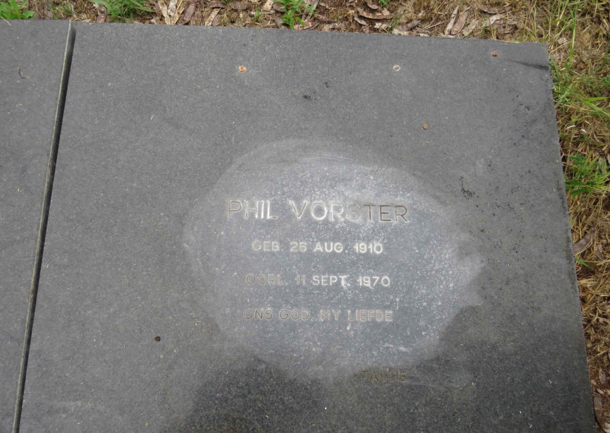 VORSTER Phil 1910-1970 & S.C. 1917-1981_1