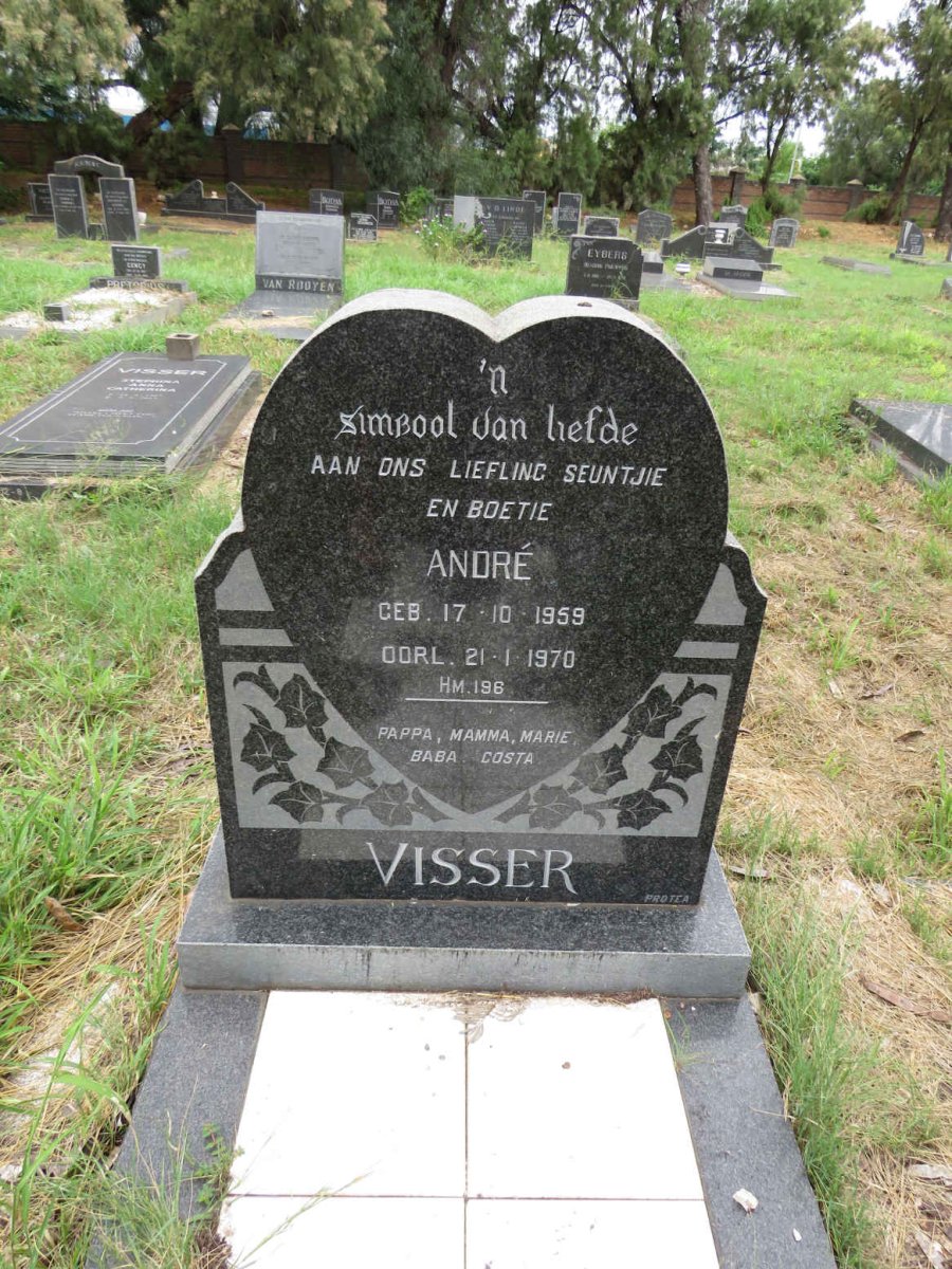 VISSER Andre 1959-1970