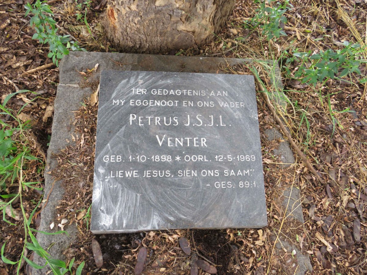 VENTER Petrus J.S.J.L. 1898-1969