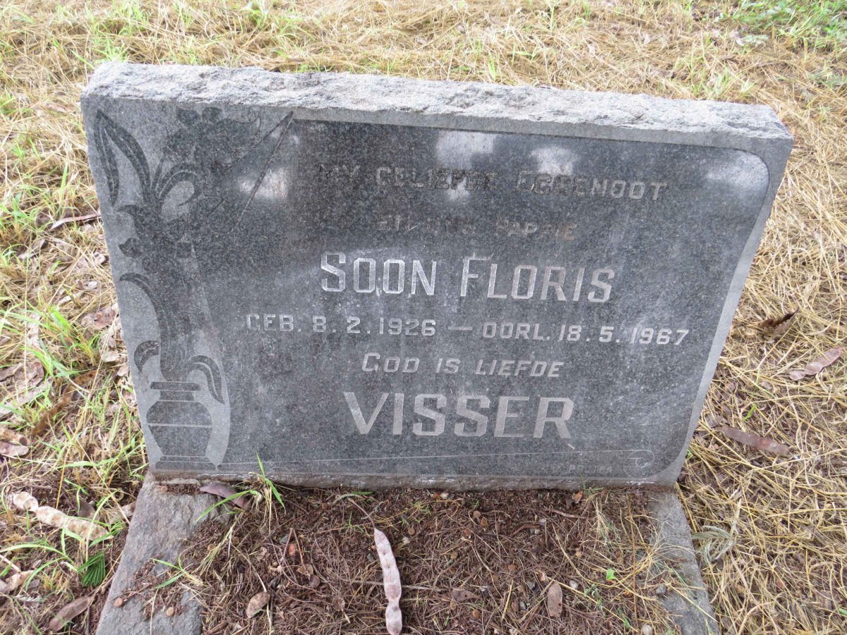 VISSER Soon Floris 1926-1967