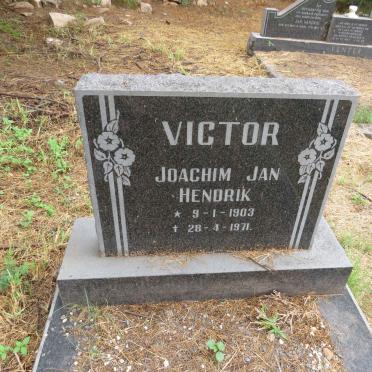 VICTOR Joachim Jan Hendrik 1903-1971