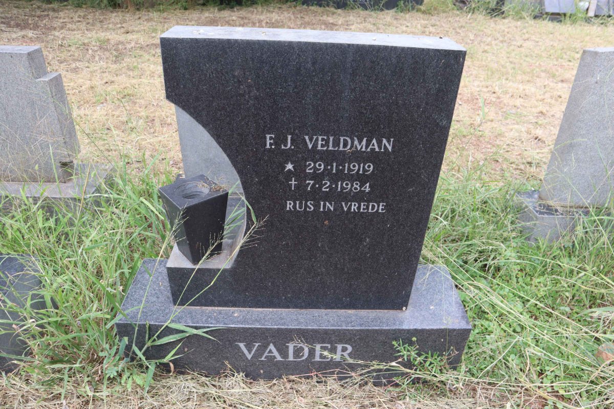 VELDMAN F.J. 1919-1984 