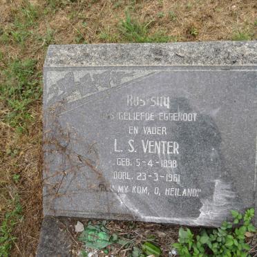VENTER L.S. 1898-1961