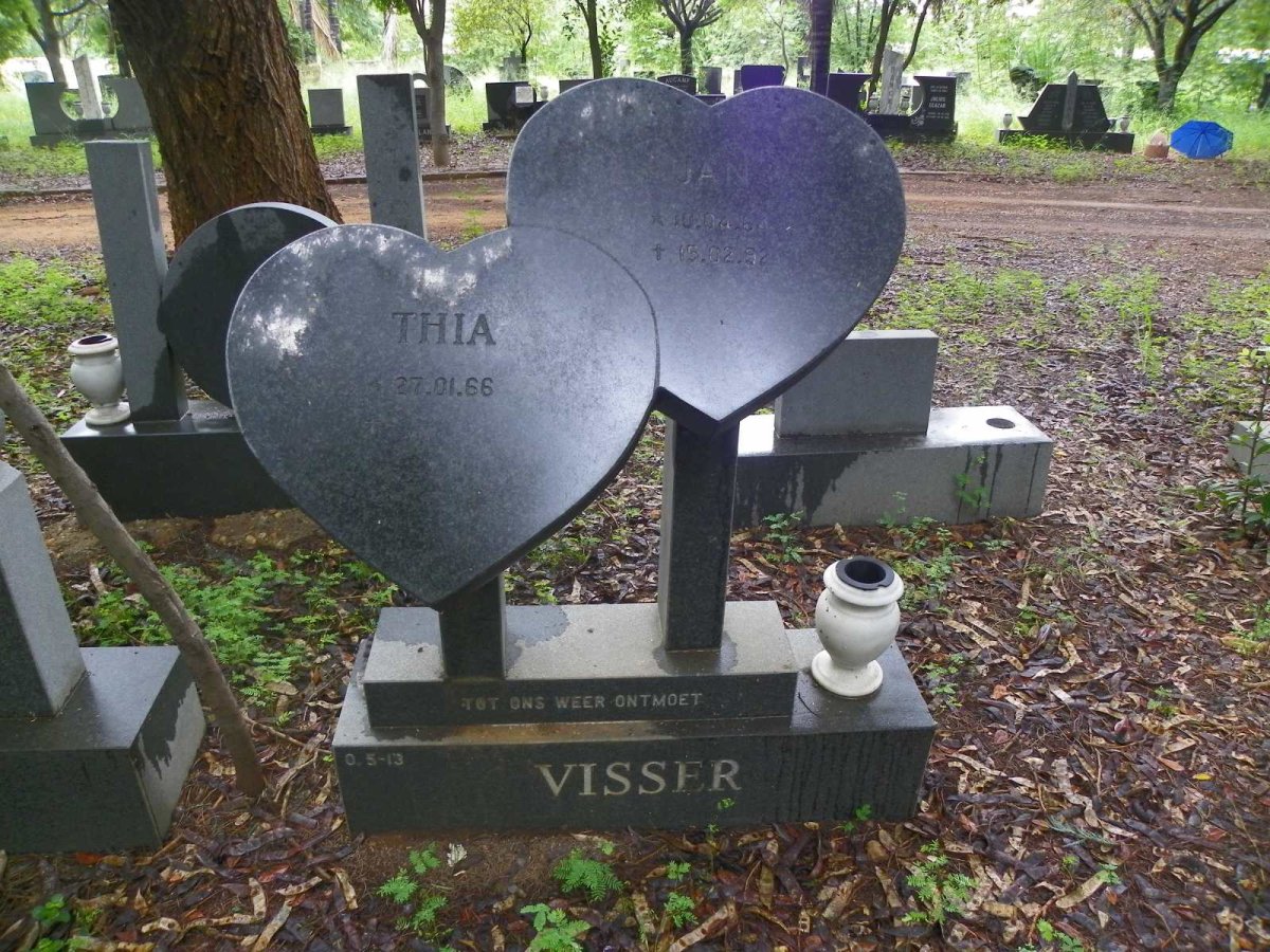 VISSER Jan 1964-1992 & Thia 1966- 