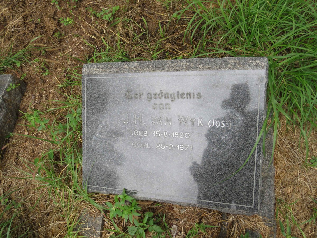 WYK J.H., van 1890-1971