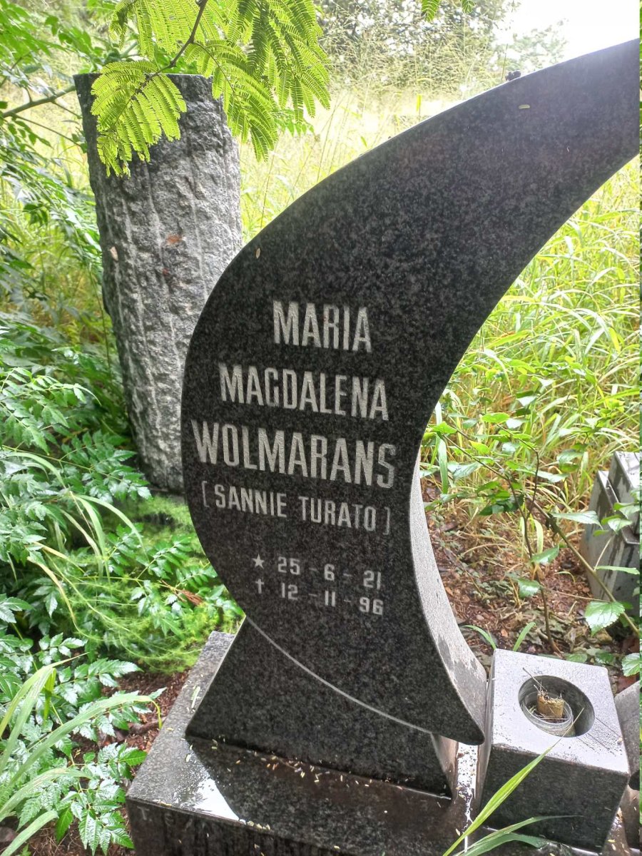 WOLMARANS Maria Magdalena 1921-1996