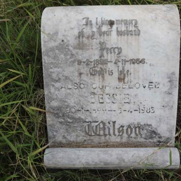 WILSON Percy 1892-1956 & Bessie 1899-1983